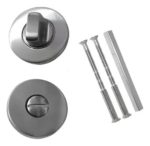 Pomo Baño Libre Ocupado Acero Inox Negro