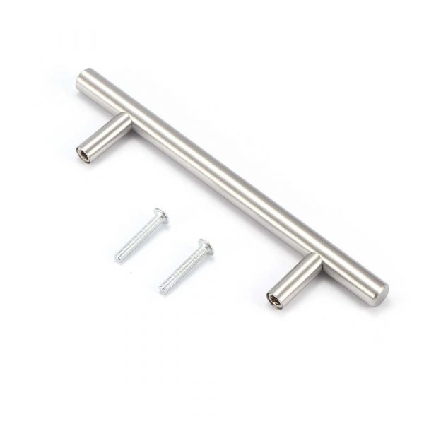 90325 B Manija Tirador Barral Acero Inox Mueble De 192 Mm Qbo - Imagen 3
