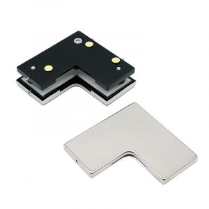 Escuadra De Uni?n De Pa?os De Vidrio (esp Vidrio 10 A 12 Mm)