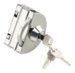 Cerradura P/ Puerta Blindex Premium Acero Inox