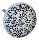 Tirador De Ceramica Para Cajones Puertas Perilla C575 C41
