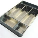 Cubiertero Acero Inoxidable  Para Modulo De 450 Mm