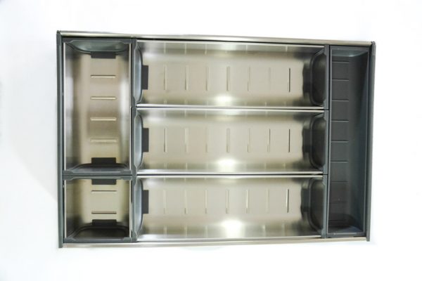 Cubiertero Acero Inoxidable  Para Modulo De 450 Mm - Imagen 4