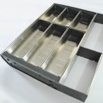 Cubiertero Acero Inoxidable 500 Mm - Grande