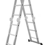 Escalera Alu Multifuncion 3.7 m - Incluye Pelda?o Para Trabajo