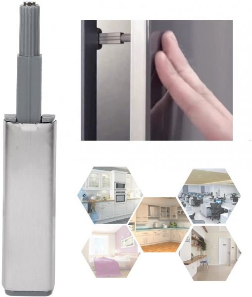 Retn Expulsor Push On Cabeza Magnetica Puerta Mueble Qbo - Imagen 2