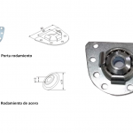 Soporte A Pared Para Puntera De Persiana Con Rodamiento