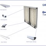 Kit Corredizo Placard P/ Roperos Aluminio Reforzado 3 X 2.6m