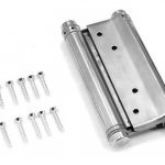 Bisagra Vaiven Doble Accion Acero Inoxidable 100mm 4