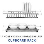 Escurreplatos Oculto Para Alacena 600mm Acero Inoxidable