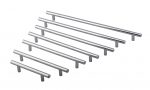 Manija Tirador Barral Acero Inox Mueble De 192 Mm Qbo