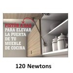 Piston A Gas - Elevador De Puerta 120 N Cierre Qbo