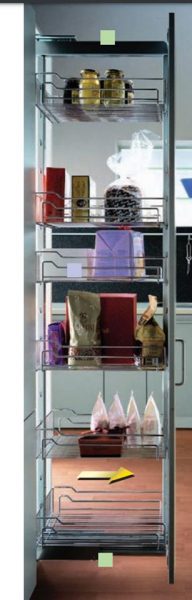 Alacena Extraible Tipo Columna De 6 Canastos - Qbo - Imagen 2