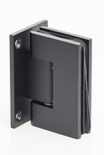 Bisagra P/ Mampara Pared-vidrio 90? Zamak Negra Biselada - Imagen 3