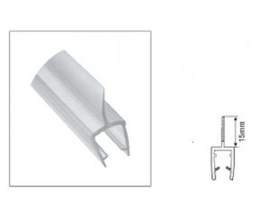 Burlete Pvc P/puerta Deslizante O Pivot(cierre A Piso) X2.5 M