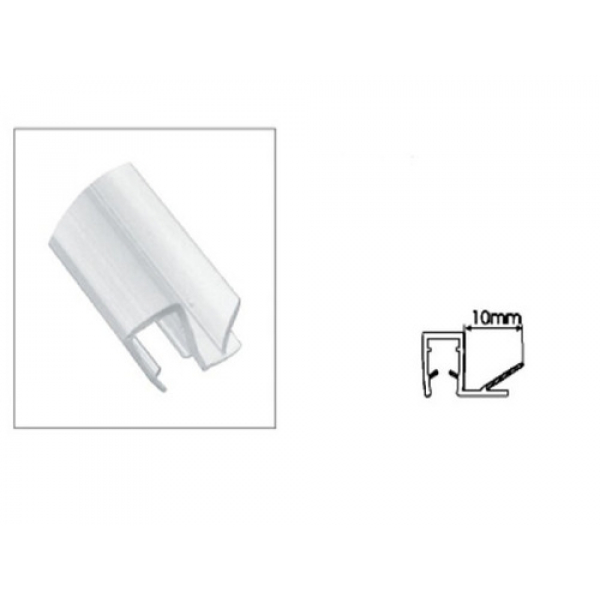 90457 Burlete De Pvc P/ Mampara - Pa?os Deslizables X 2.5m (90?) - Imagen 1