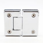 Bisagra P/ Mampara Uni?n Vidrio-vidrio 180? Zamak