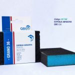 Taco Lija Tipo Esponjas Abrasivas Qbo Grado 36