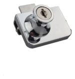 Cerradura FL409 Vidrio 2 Hojas