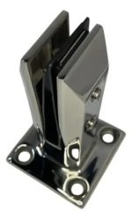Soporte De Piso De Acero Inoxidable Para Baranda de Vidrio