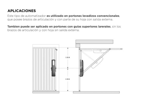 Kit Porton Levadizo TORK Seg  400 kg - Imagen 4