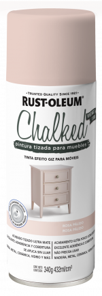 Aerosol Rust Oleum Chalked Rosa Palido 302594 - Imagen 2