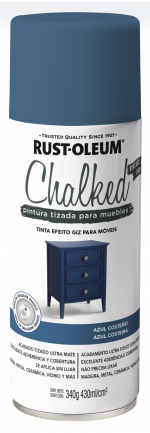 Aerosol Rust Oleum Chalked Azul Costeno 302598 - Imagen 2