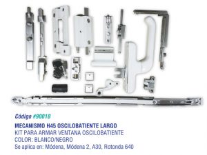 Mecanismo Oscilo Largo H45