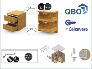 Perfil L de Aluminio 3 metros Para Tirador Escondido QBO