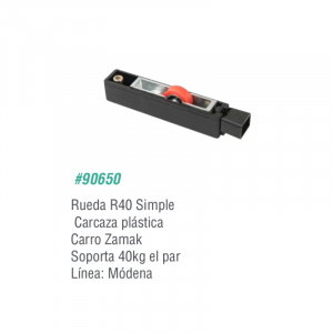 Rueda Modena Zamak R40