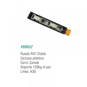 Rueda A30 Doble R47