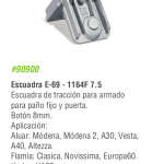Escuadra E-69 - 1164F 7.5