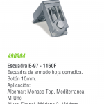 Escuadra E97 Teton 10 1160 F