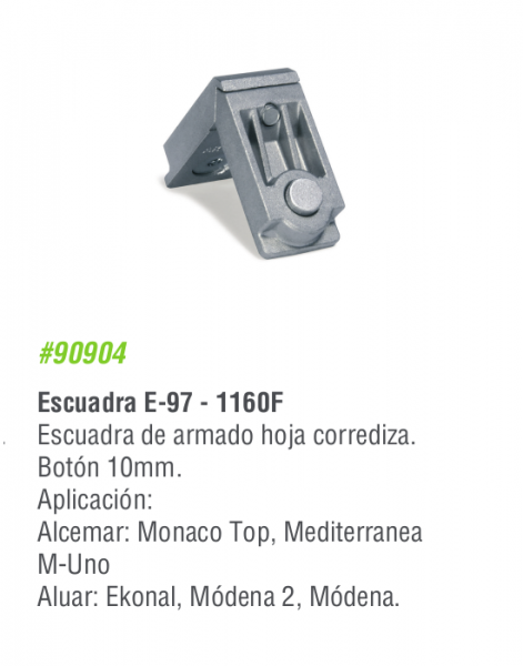 90904.png Escuadra E97 Teton 10 1160 F - Imagen 1
