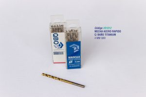 Mecha Acero Rapido Con Ba?o De Titanio 4 Mm X 1 Unidad