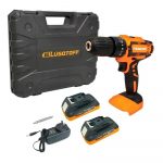 Taladro 10mm 18V Lusqtoff ATL18-8B con 2 baterias