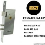 Cerradura Doble Perno Skur 415
