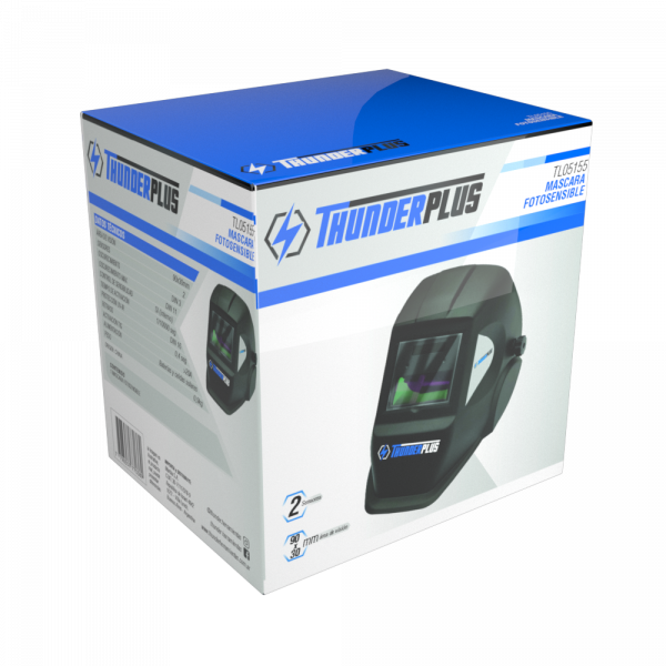Mascara Fotosensible Para Soldar ThunderPlus TL05155 - Imagen 2