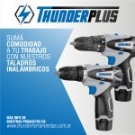 Taladro Atornillador ThunderPlus 12V TL01202 Con Maletin - Imagen 2