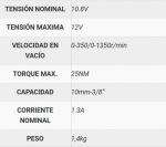 Taladro Atornillador ThunderPlus 12V TL01202 Con Maletin - Imagen 4