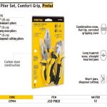 Juego de Pinzas Y Alicate Pretul de 3 Piezas