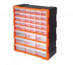 Caja Organizador Plastico Tactix Gavetero Con 39 Cajones