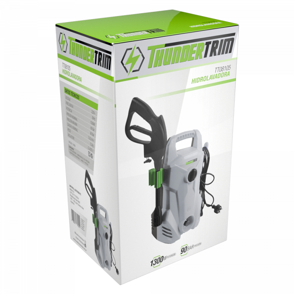 Hidrolavadora Thundertrim TL08105 - 90 Bar - 1300W - Imagen 2