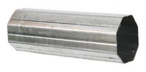 Eje Octogonal 70mm Diametro Para cortina Enrollar 1.57 Mt
