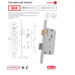 Cerrojo Kallay 504 Para Puerta De Interior