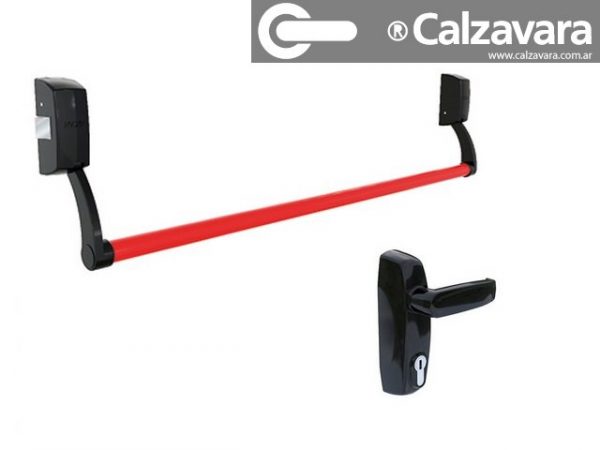 Sistema Anti-panico Jaque Sistema Push + Manija Exterior - Imagen 2