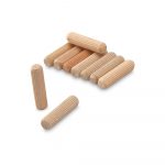 Tarugos De Madera Etriados 10 X 50 Mm x 100 ud