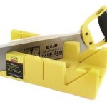 Caja Ingletes Ingletadora Plastica 6 Posiciones + Serrucho