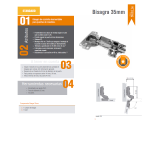 Bisagra Ducasse Classic Cazoleta 35 Mm Codo 18