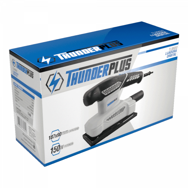 Lijadora Orbital Electrica 150W Thunder PLUS TL00650 - Imagen 2